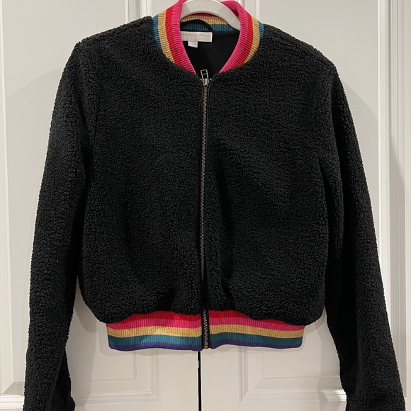 Spiritual Gangster Loved Furry Bomber Jacket - Picture 1 of 5